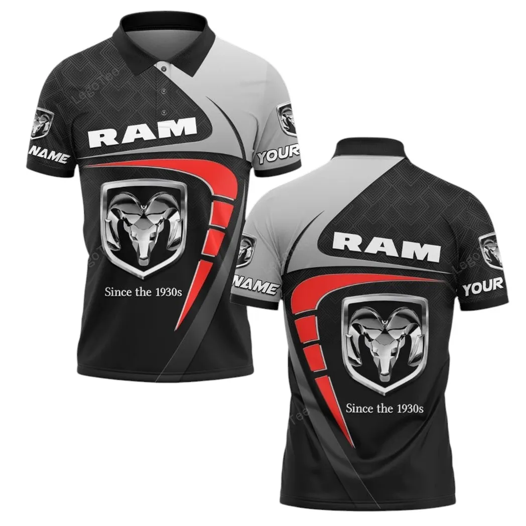 ram truck polo shirt gift for ram truck lovers gift for him husband boyfriend car11603032562 n22we