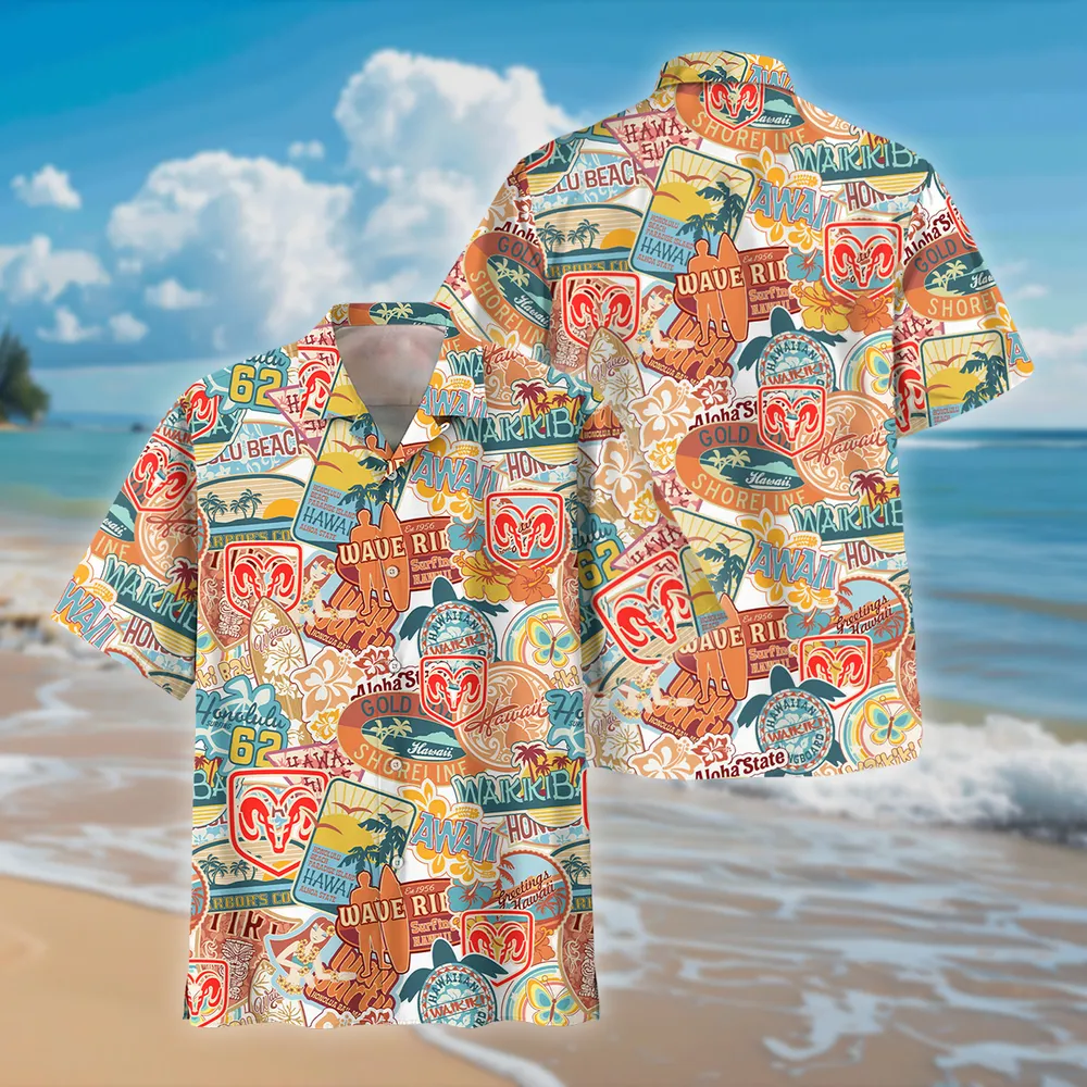 ram truck vintage hawaiian shirts for men gift for ram truck fan car202031225378 fcprz