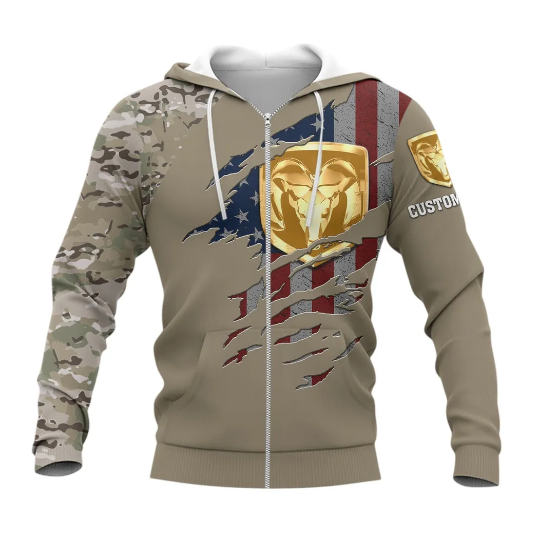 ram truck zipper hoodie gift for ram truck lovers gift for him husband boyfriend car46021725088 3 n6upd