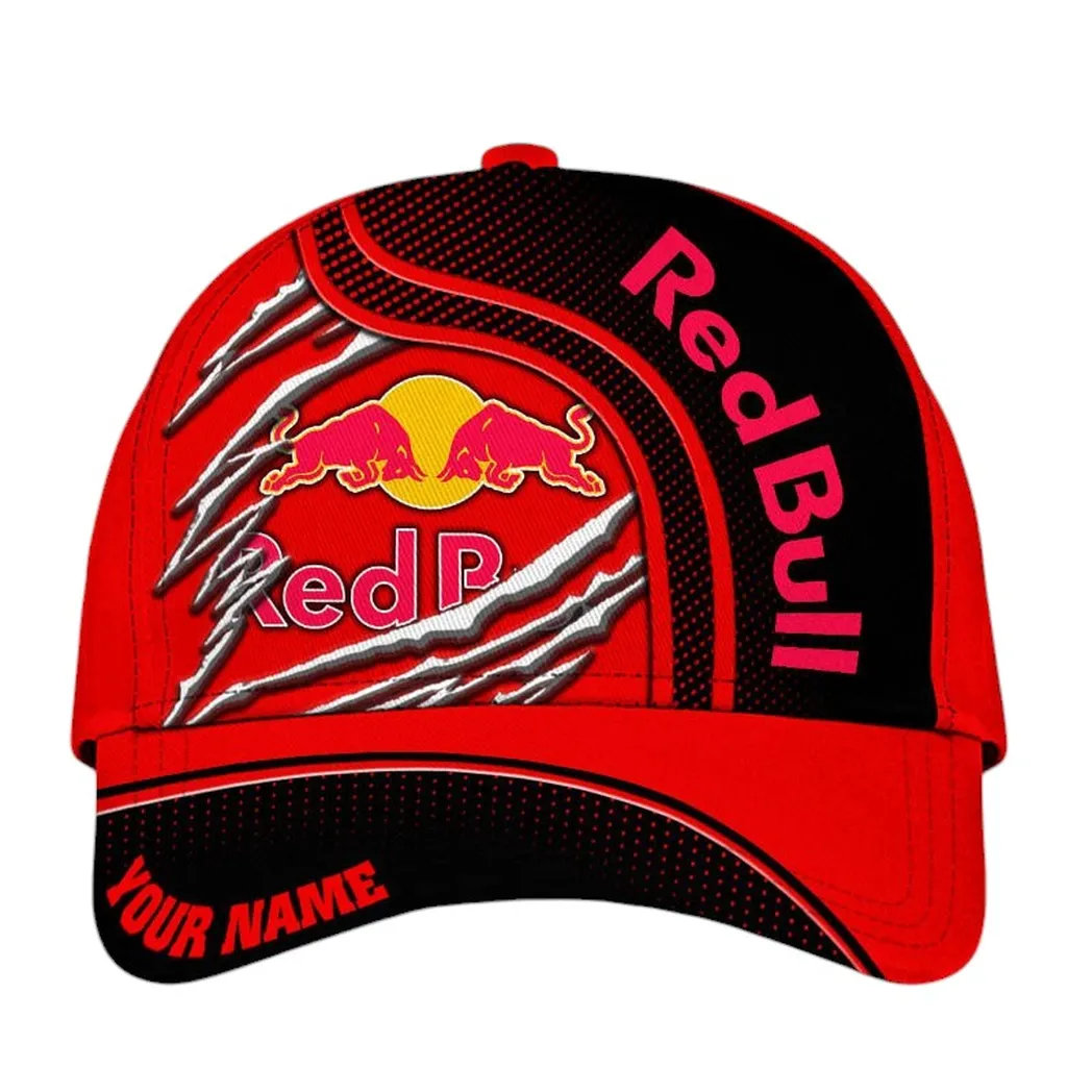 Red Bull Classic Cap, Gift For Red Bull Lovers, Gift For Him, Husband, Boyfriend CAR50021825080 - Black