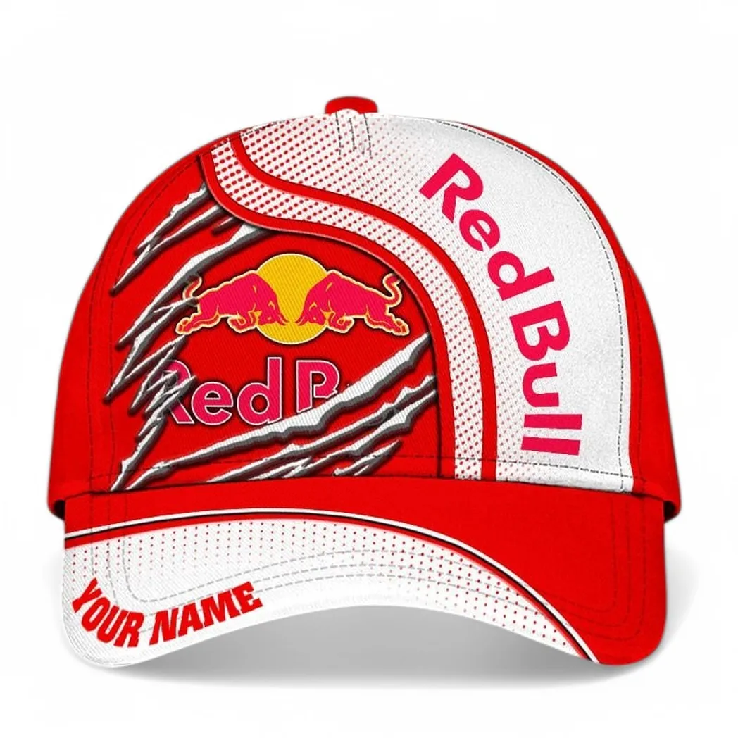 Red Bull Classic Cap, Gift For Red Bull Lovers, Gift For Him, Husband, Boyfriend CAR50021825080 - White
