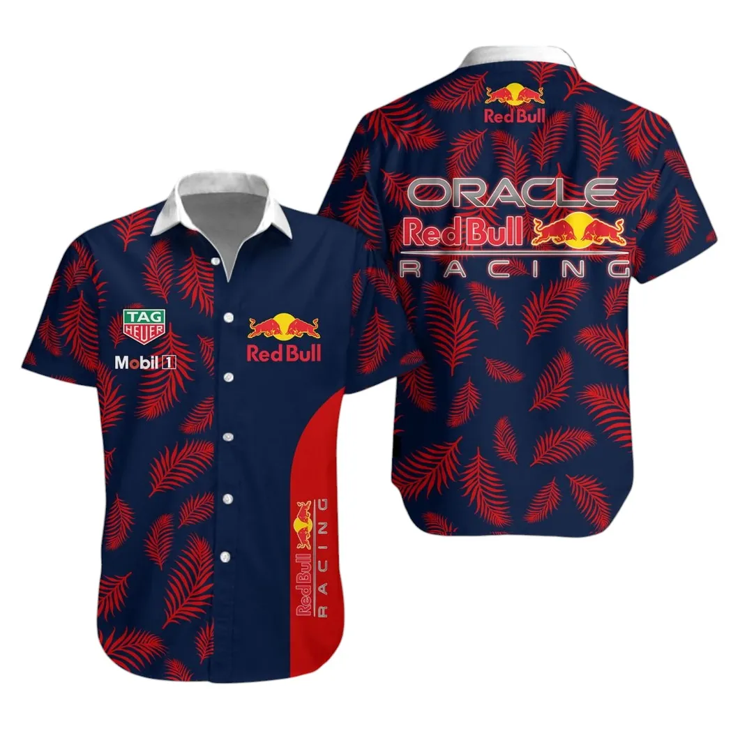 Red Bull Racing Hawaiian Shirt For Men, All Over Print Hawaiian Shirt Red Bull Racing CAR40304082503