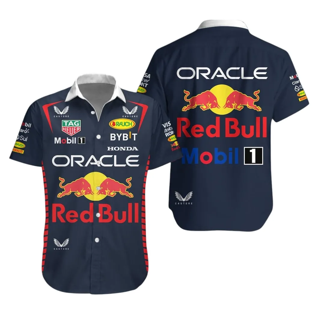 Red Bull Racing Hawaiian Shirt For Men, All Over Print Hawaiian Shirt Red Bull Racing CAR40404082502