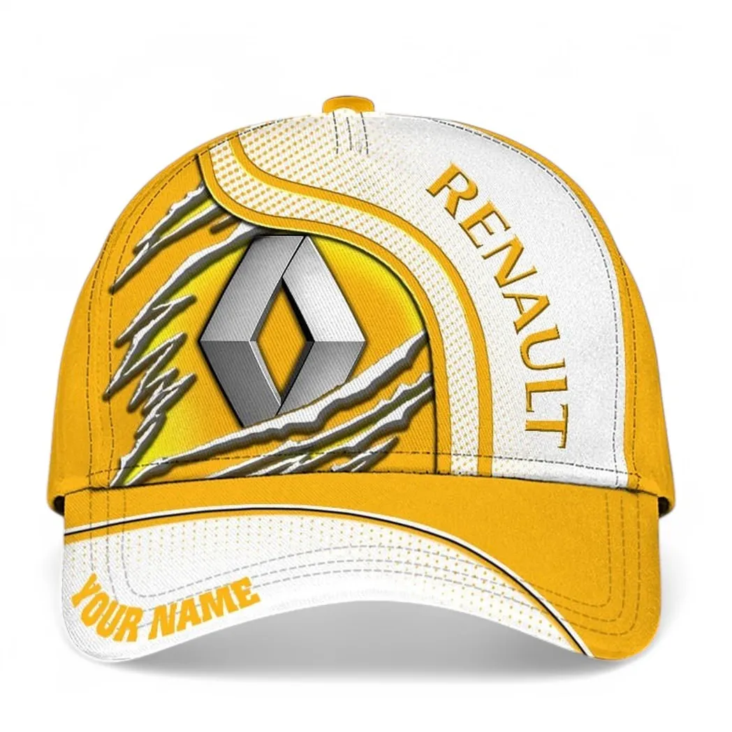 Renault Classic Cap, Gift For Renault Lovers, Gift For Him, Husband, Boyfriend CAR50021825081 - White