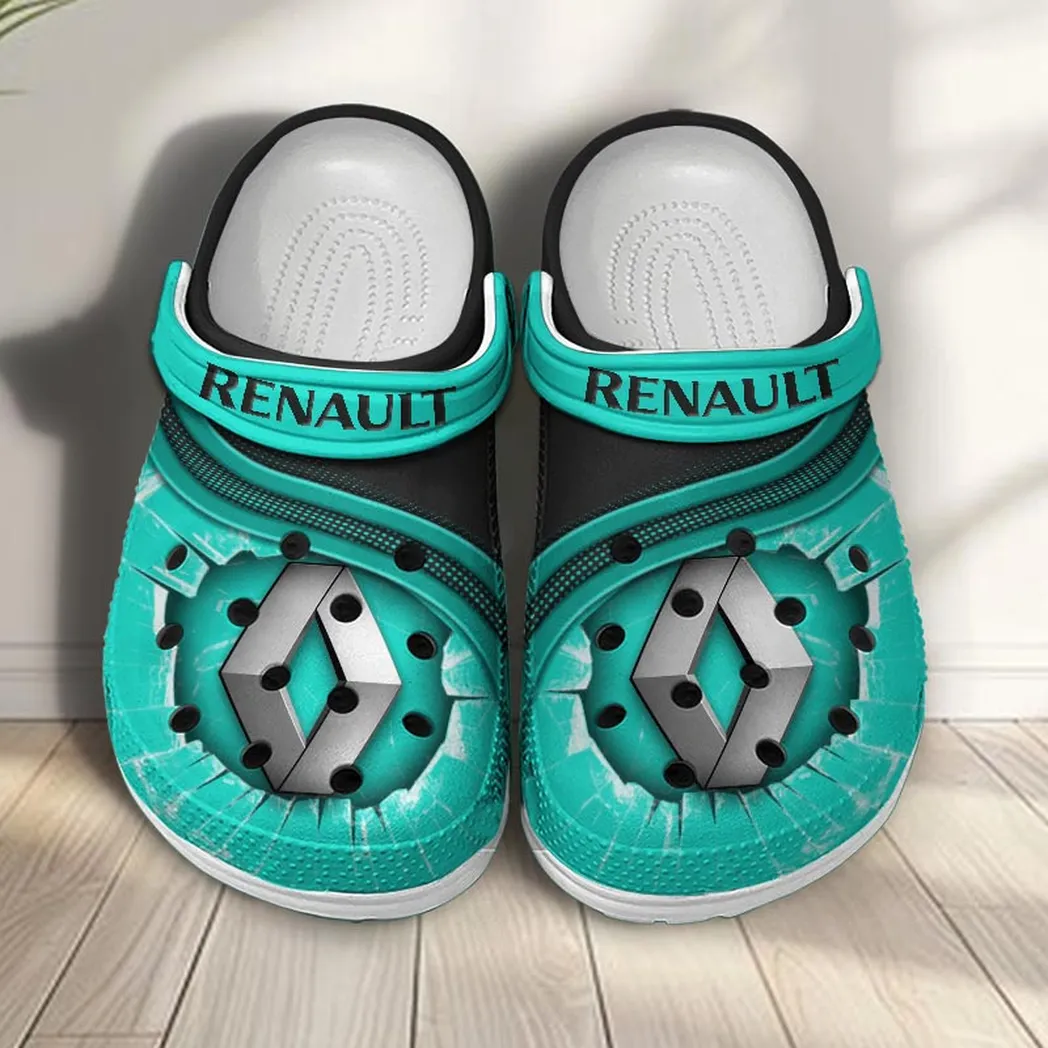 renault crocs clogs men women gift for renault fan car188032025143 cyan o5csl