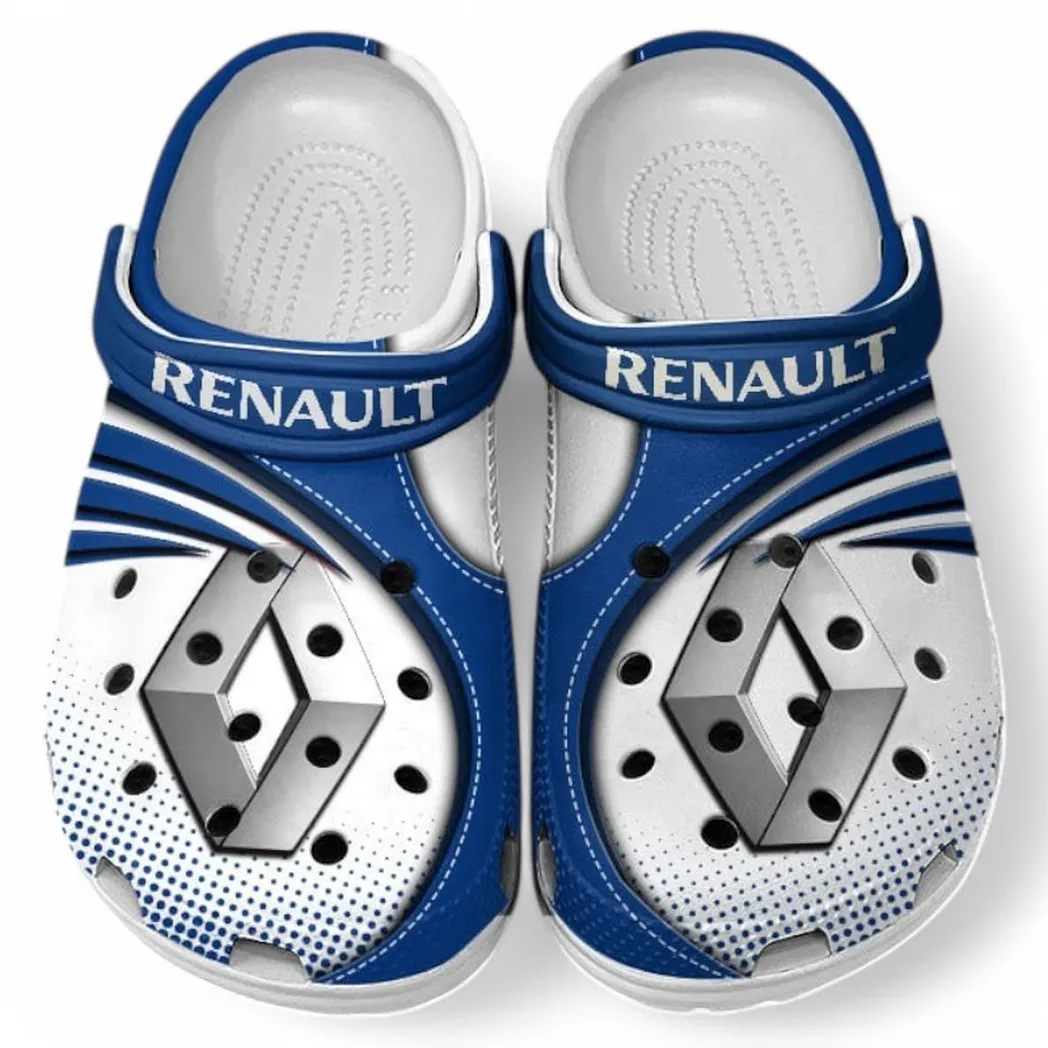 renault crocs sandals for men women gift for renault fan car181031525716 blue