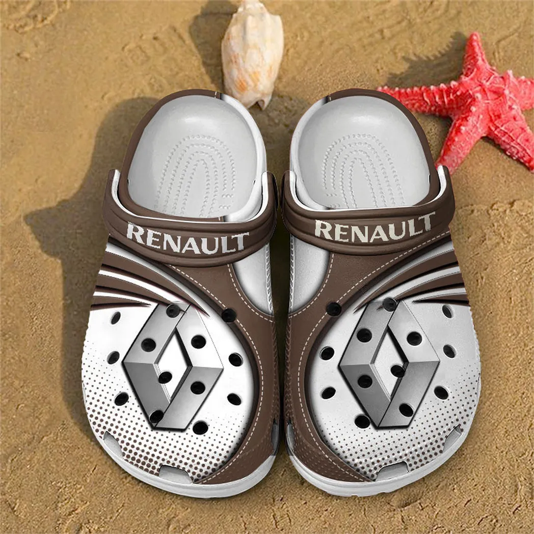 renault crocs sandals for men women gift for renault fan car181031525716 brown y07rz