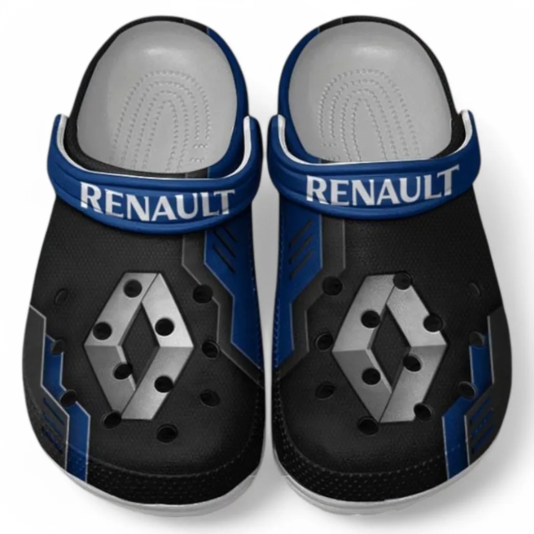 renault crocs shoes clogs men women gift for renault fan car185031525253 blue