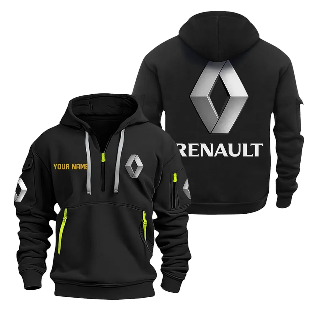 renault half zip hoodie for men gift for renault lovers car20022125727 black lifvt