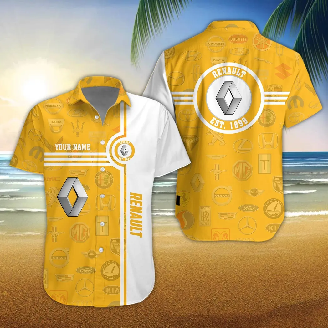renault hawaiian shirt for men all logo gift for renault fan car174022525001 ksek6