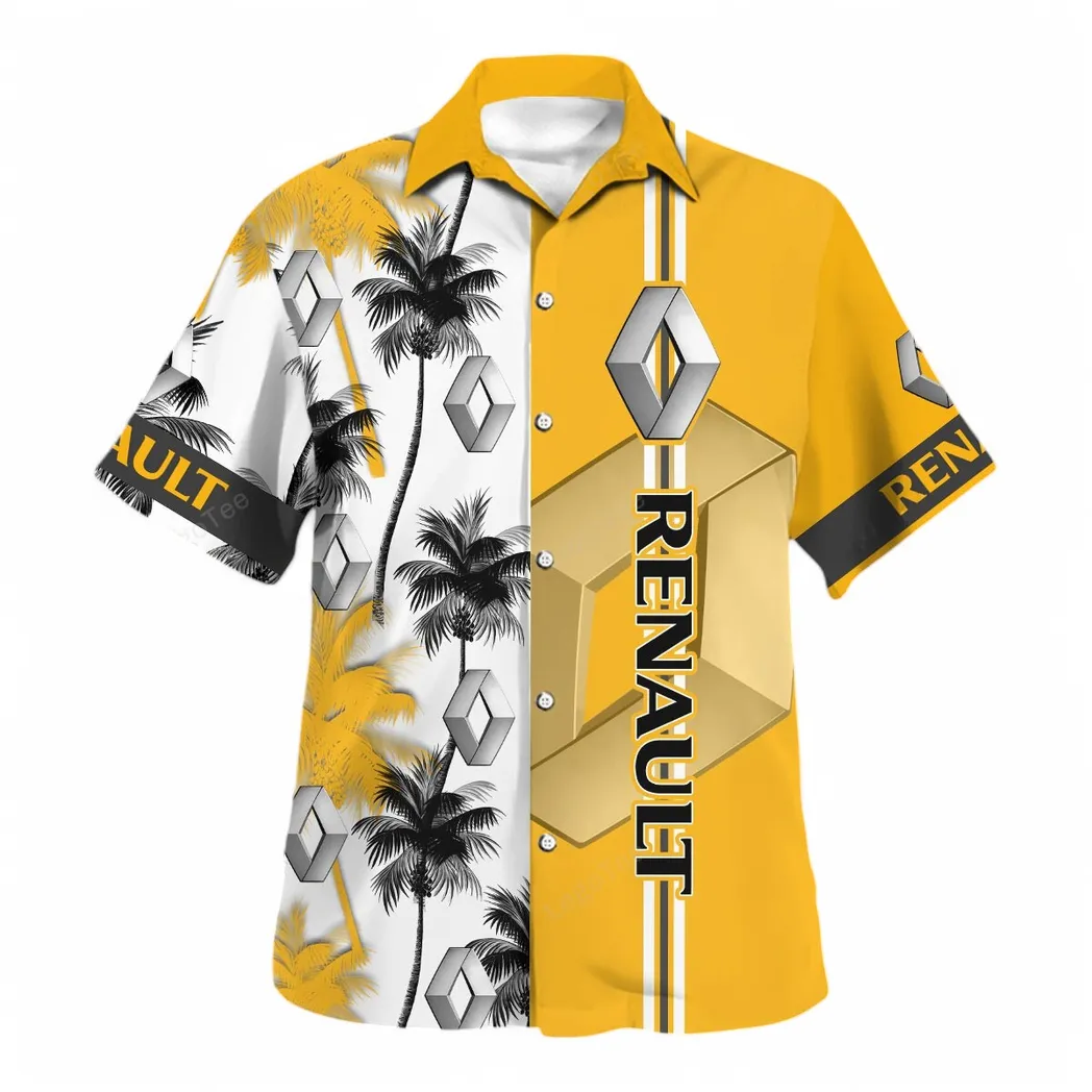 renault hawaiian shirt for men gift for renault lovers gift for him husband boyfriend car143021125078
