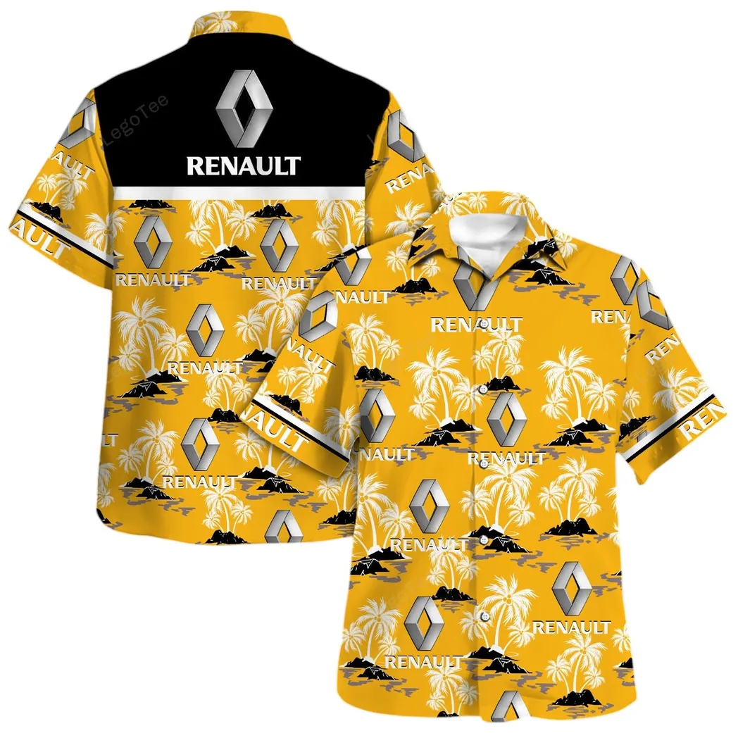 renault hawaiian shirt set for men gift for renault lovers gift for him husband boyfriend car144021125514 1