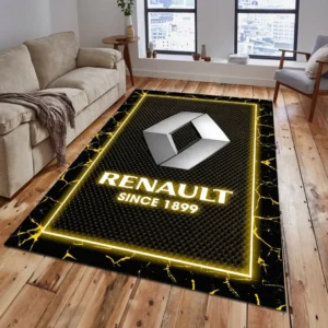 Renault Rug, All Over Print Carpet For Renault Lovers CAR5202192570 - Yellow