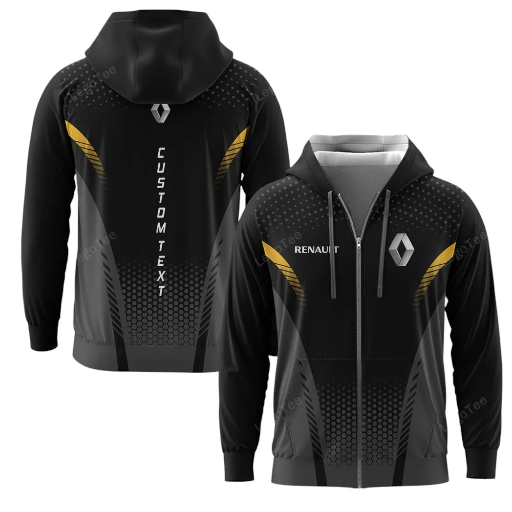 Renault Zipper Hoodie, Gift For Renault Lovers, Gift For Him, Husband, Boyfriend CAR10803122563