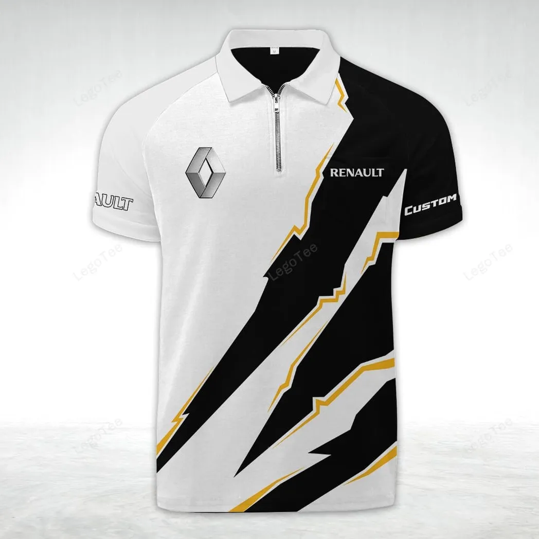renault zipper polo shirt gift for renault lovers gift for gift for him husband boyfriend car128021025057 oqpqn