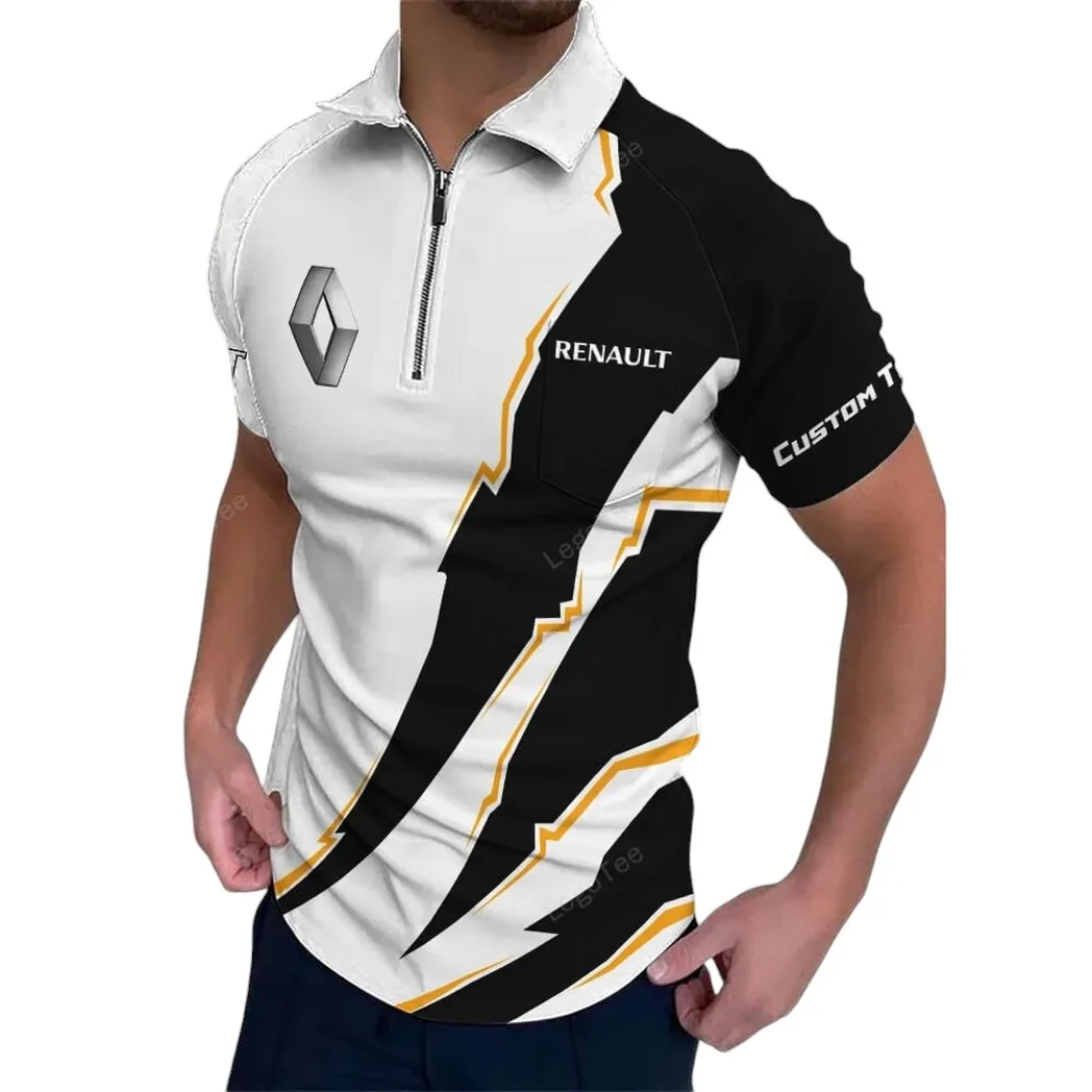 renault zipper polo shirt gift for renault lovers gift for gift for him husband boyfriend car128021025057