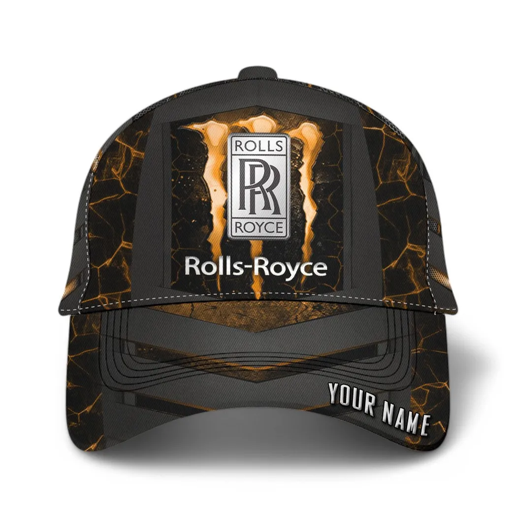 Rolls Royce Classic Cap, Gift For Rolls Royce Lovers, Gift For Him, Husband, Boyfriend CAR6502202526 - Brown