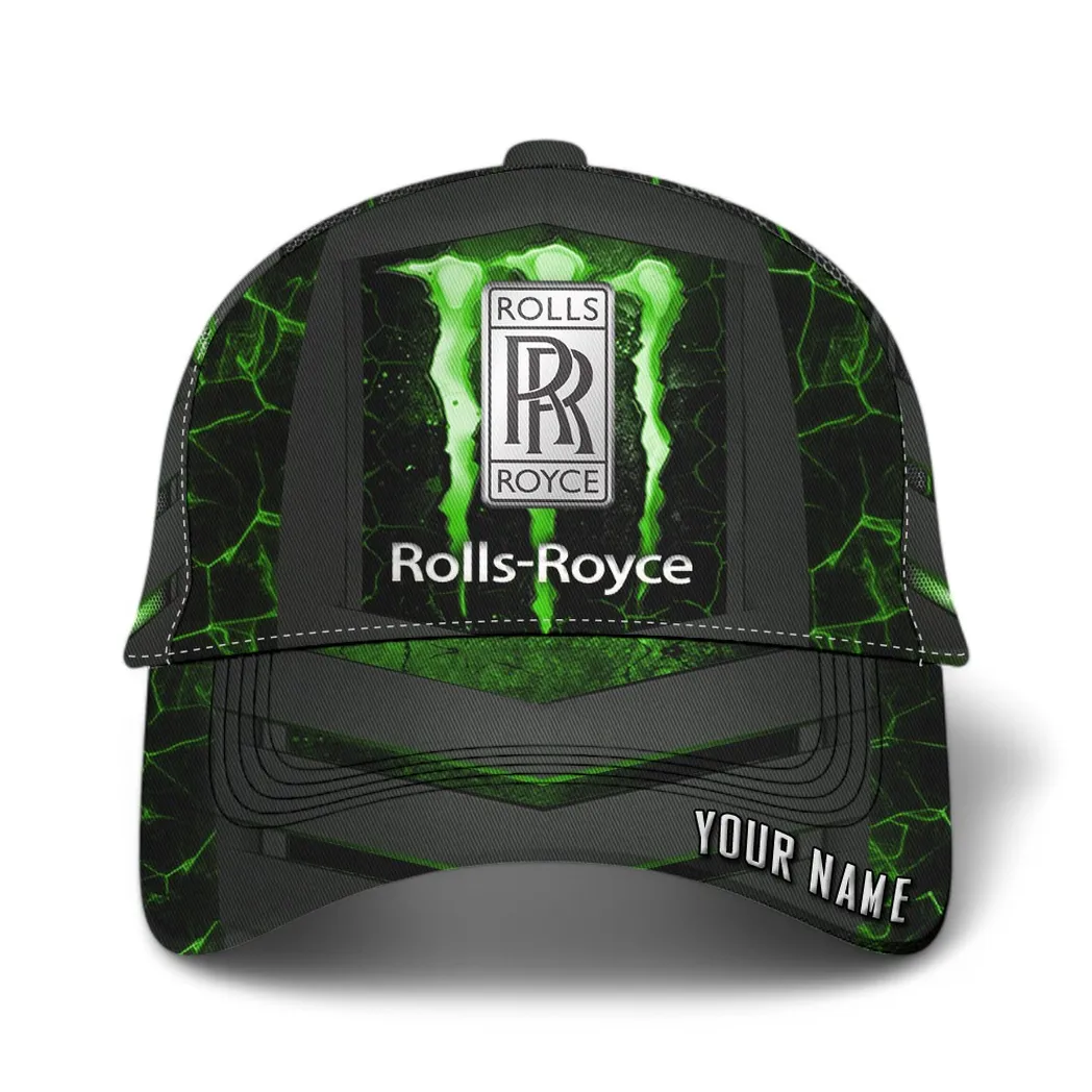 Rolls Royce Classic Cap, Gift For Rolls Royce Lovers, Gift For Him, Husband, Boyfriend CAR6502202526 - Green