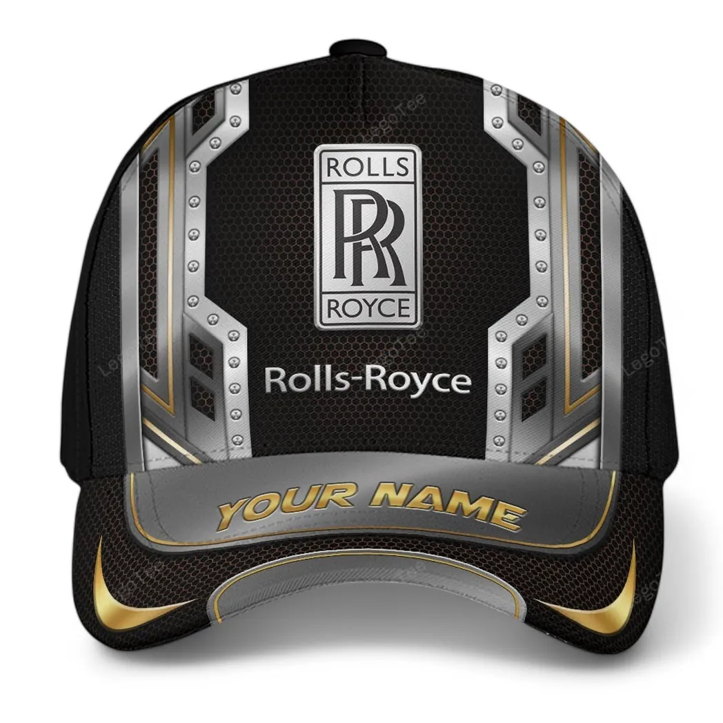 Rolls Royce Classic Cap, Gift For Rolls Royce Lovers, Gift For Him, Husband, Boyfriend CAR99031025175 - Brown