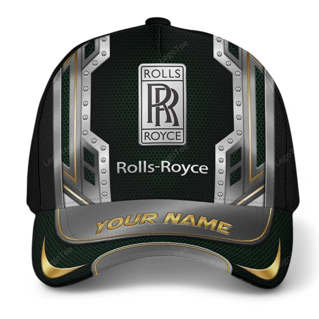 Rolls Royce Classic Cap, Gift For Rolls Royce Lovers, Gift For Him, Husband, Boyfriend CAR99031025175 - Green