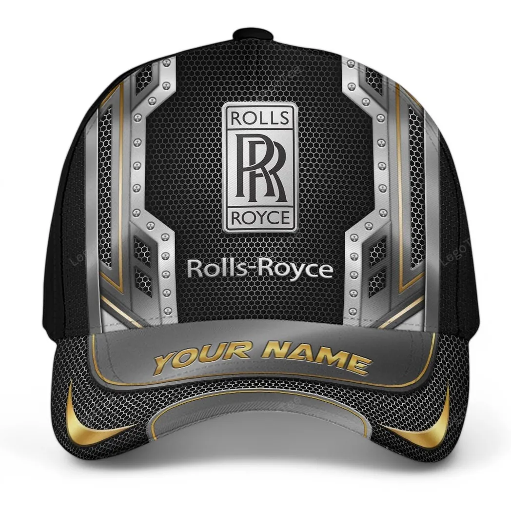 Rolls Royce Classic Cap, Gift For Rolls Royce Lovers, Gift For Him, Husband, Boyfriend CAR99031025175 - White