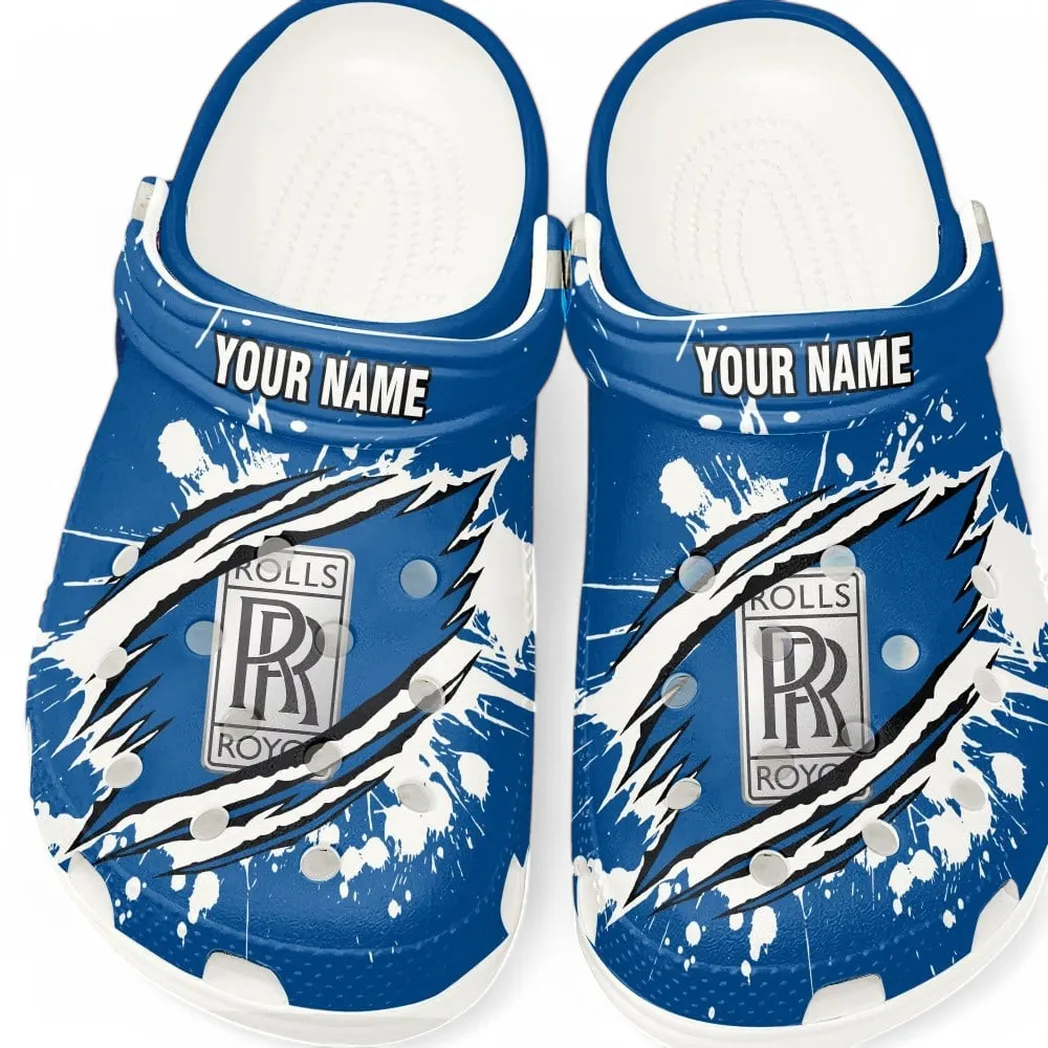 rolls royce crocs gift for rolls royce lovers gift for him husband boyfriend car5602192570 white wkgdd