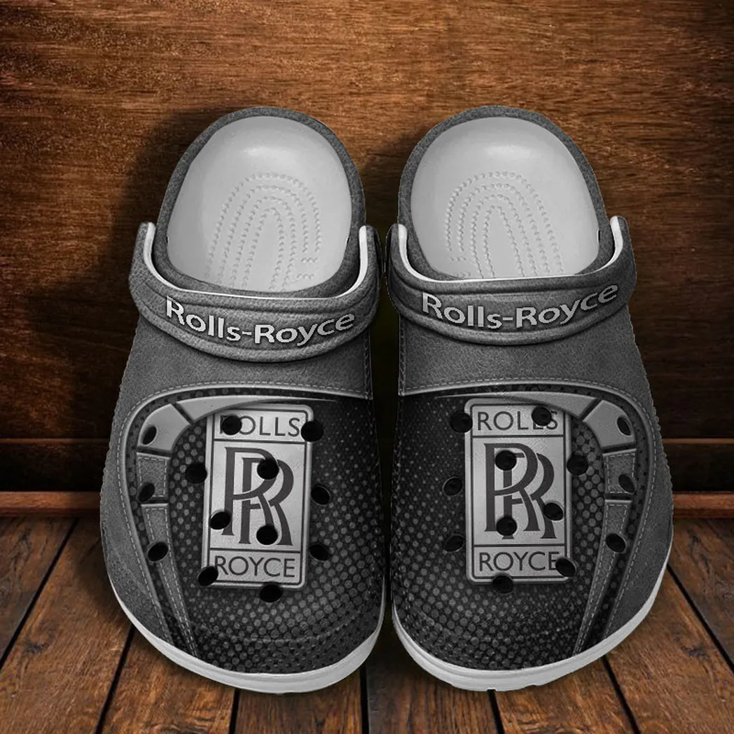 rolls royce crocs sandals for men women gift for rolls royce fan car177031425598 gray zckkt