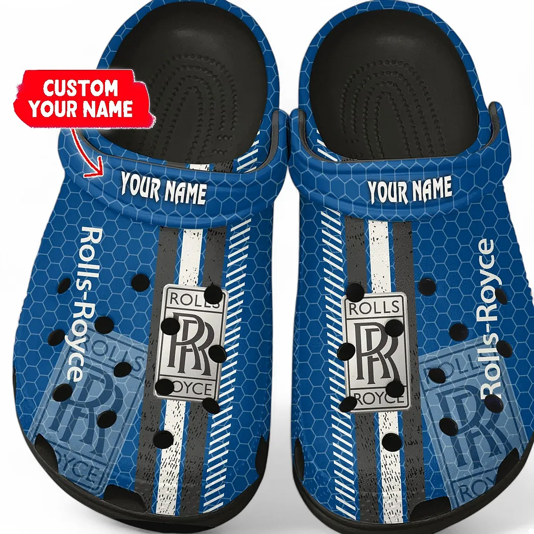 rolls royce crocs shoes gift for rolls royce lovers birthday gift for husband boyfriend car82022025648 black 4e55z
