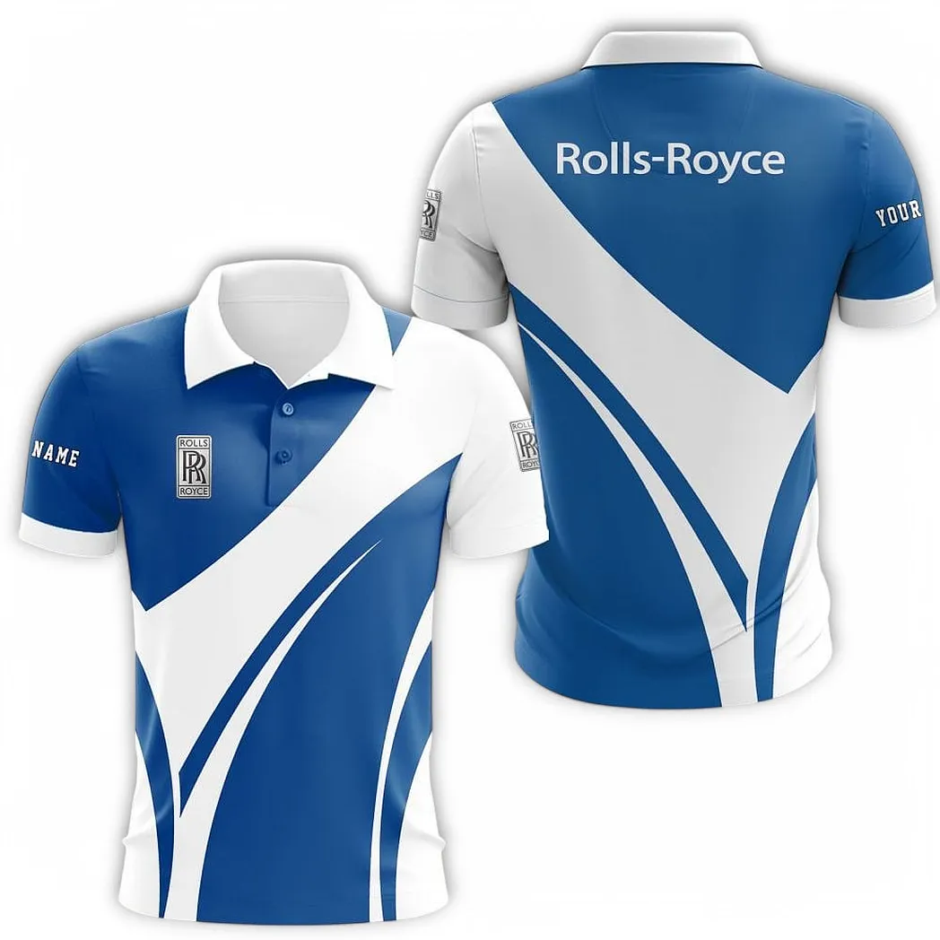 rolls royce custom polo shirt gift for men him husband boyfriend car73021525764 2 fkrze