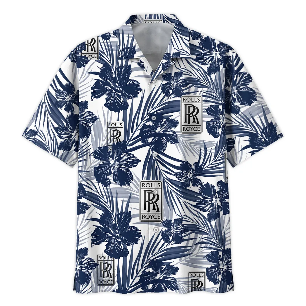 rolls royce hawaiian shirt for men gift for rolls royce lovers car203030825733 znscf