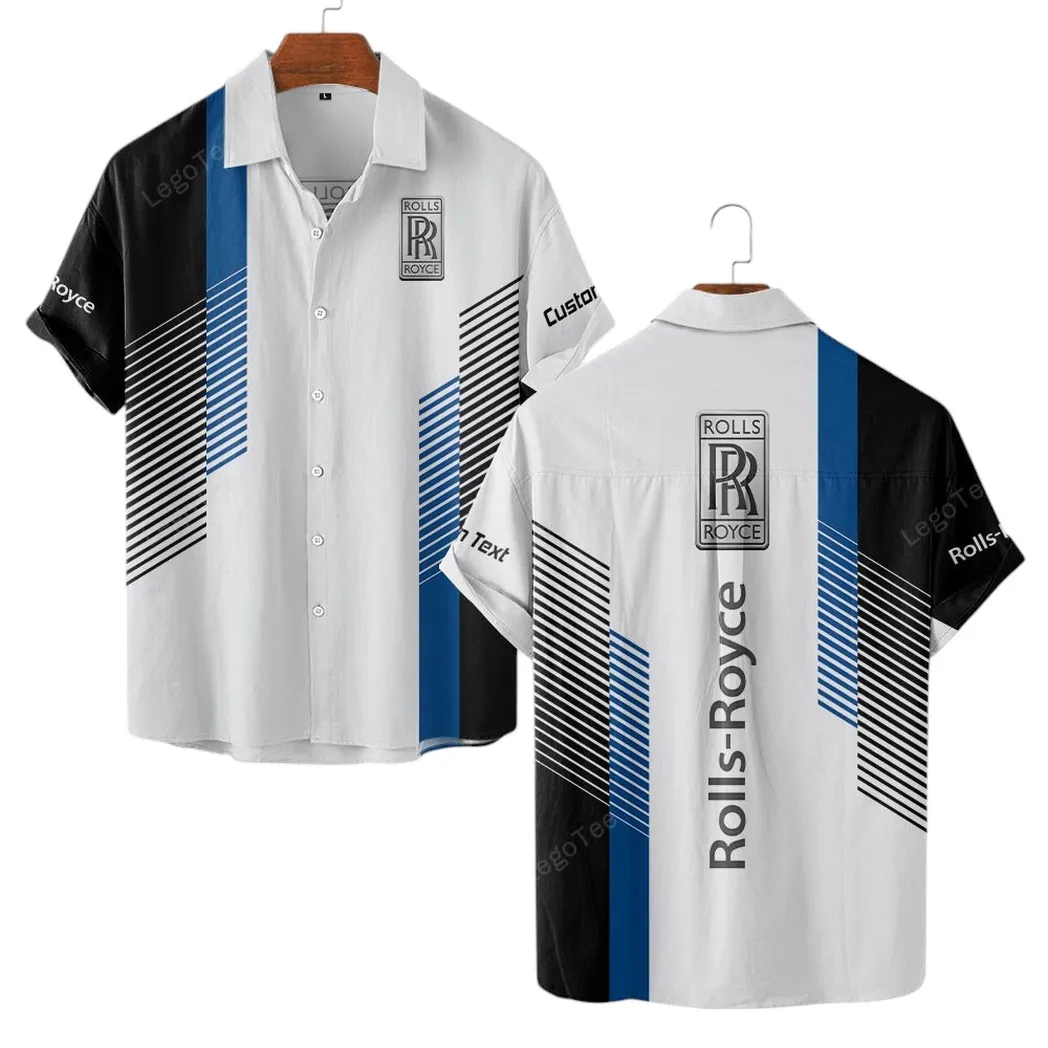 Rolls Royce Hawaiian Shirt, Gift For Rolls Royce Lovers, Gift For Him, Husband, Boyfriend CAR10703122564