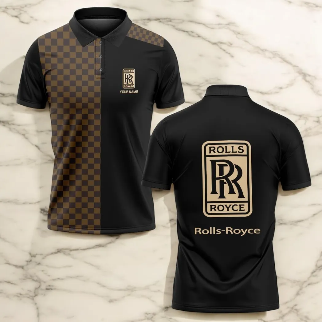 rolls royce polo shirt lv style gift for rolls royce lovers car176022525943 jh2aw