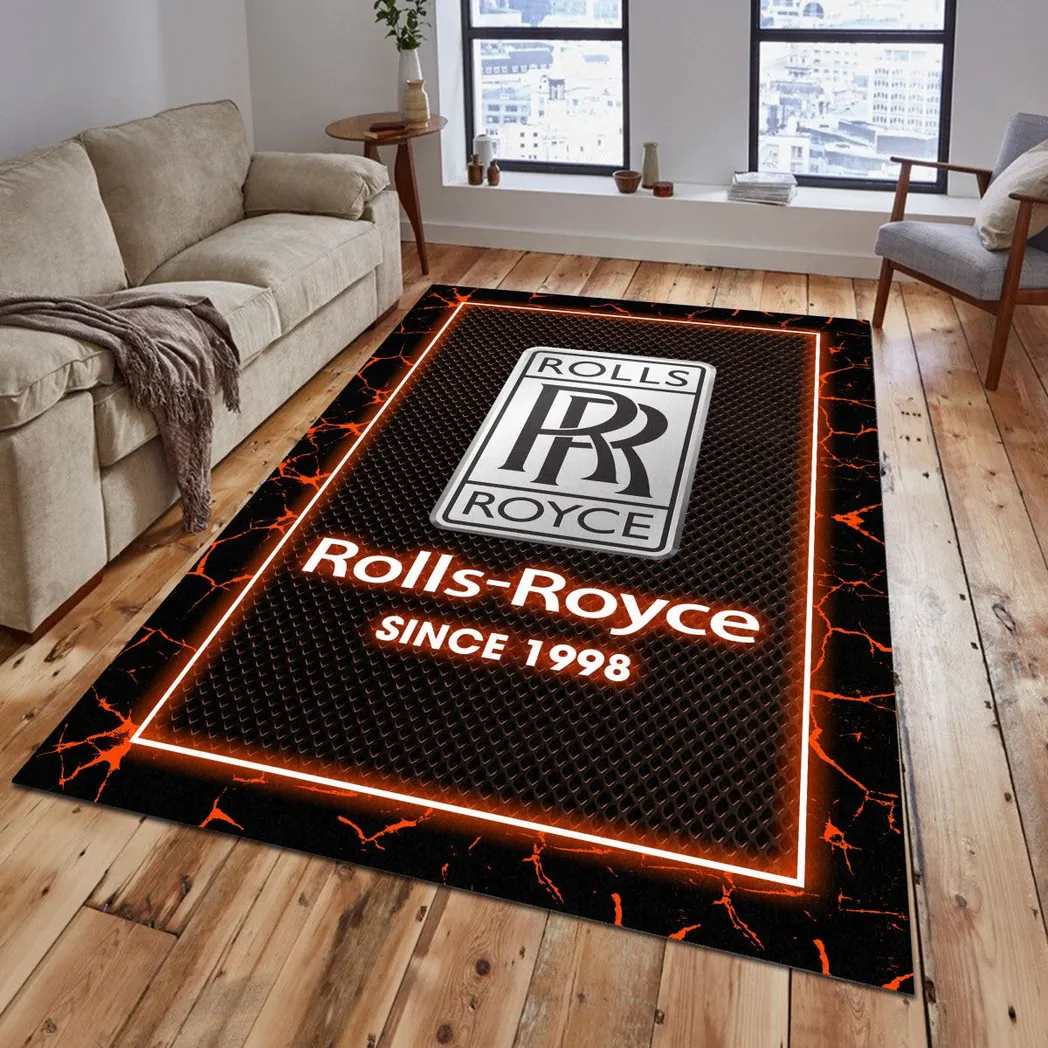 rolls royce rug gift for rolls royce lovers gift for him husband boyfriend car5202192571 orange jqfst