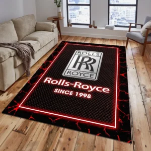 Rolls Royce Rug, All Over Print Carpet For Rolls Royce Lovers CAR5202192571 - Red