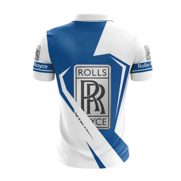 rolls royce zipper polo shirt gift for rolls royce lovers gift for him husband boyfriend car3202122505
