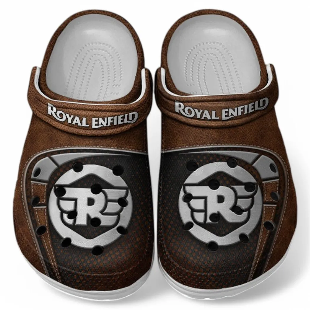 royal enfield crocs shoes clogs men women gift for royal enfield fan car183031725119 brown gjvfe