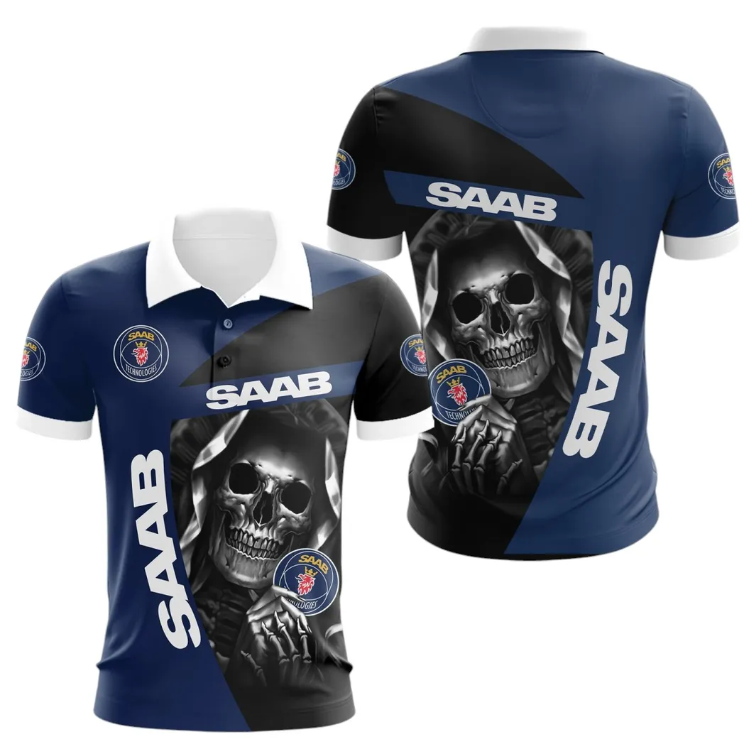 saab automobile polo shirt gift for saab automobile lovers gift for him husband boyfriend car6702212586 1cohs