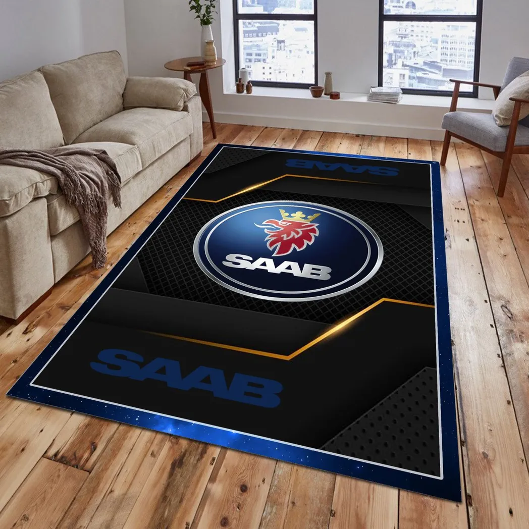 saab automobile rug gift for saab automobile lovers gift for him husband boyfriend car08021125063 pswrr