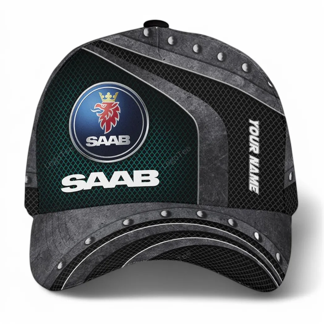 SAAB Classic Cap, Gift For SAAB Lovers, Gift For Him, Husband, Boyfriend CAR99031025092 - Cyan
