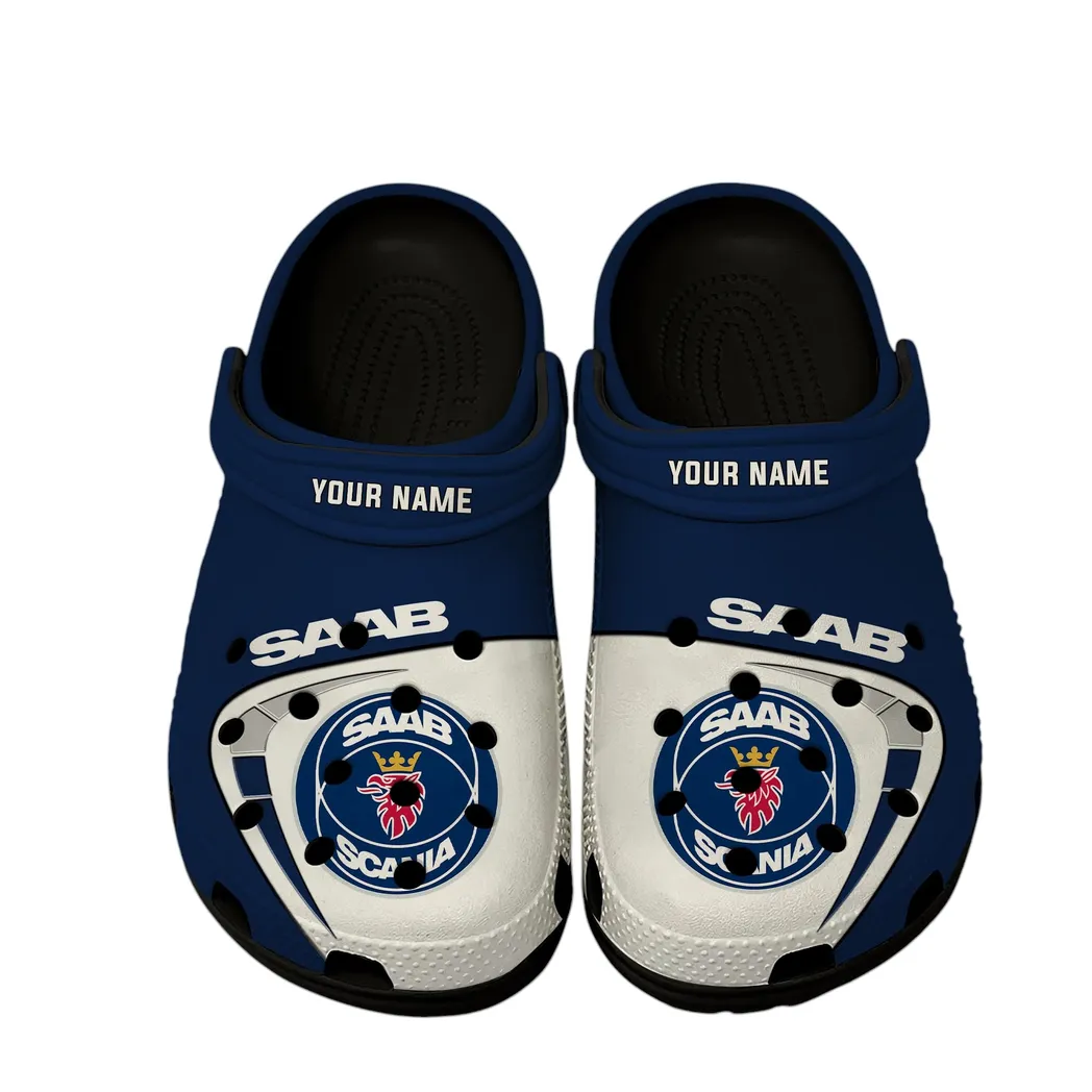 saab crocs gift for saab lover gift for him husband boyfriend car16802262558 black