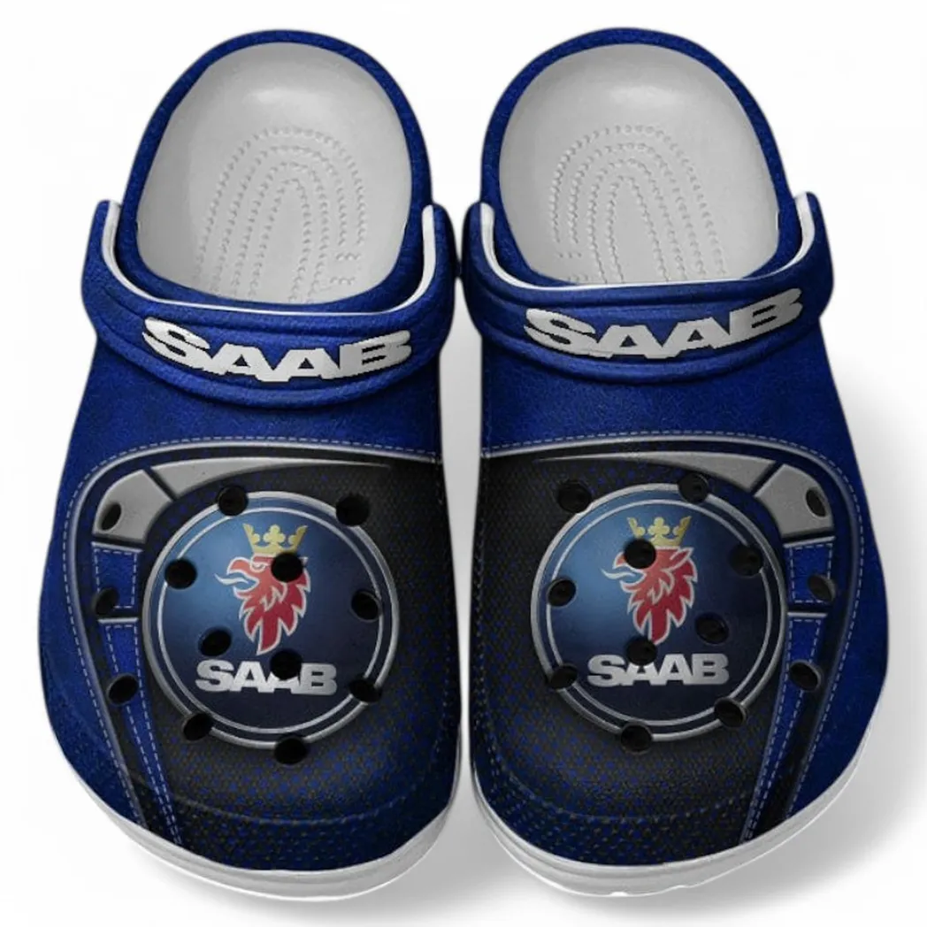 saab crocs sandals for men women gift for saab fan car177031425567 blue woh1p