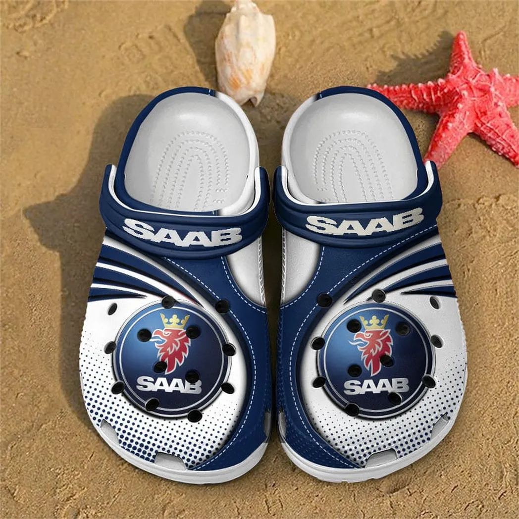 saab crocs sandals for men women gift for saab fan car181031525735 blue j6atf