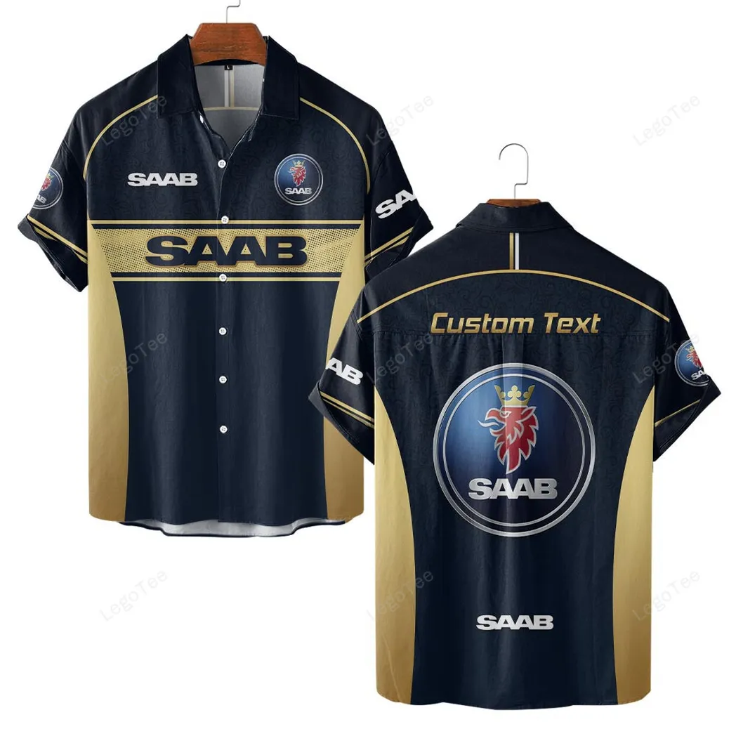 saab custom hawaiian shirts for men gift for saab lovers gift for him husband boyfriend car137021325952 3 buhpd