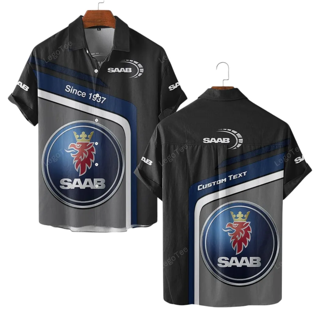 saab hawaiian shirt for men gift for saab lovers gift for him husband boyfriend car11103032565