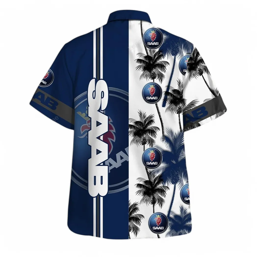 saab hawaiian shirt for men gift for saab lovers gift for him husband boyfriend car143021125052 kyzw1