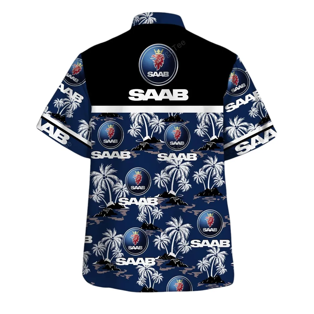 saab hawaiian shirt for men gift for saab lovers gift for him husband boyfriend car144021125532 2 yjmfc