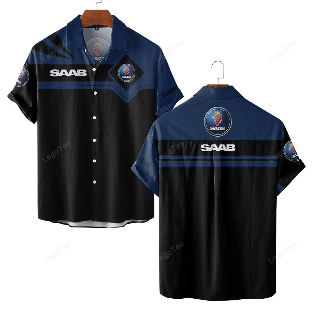 saab hawaiian shirt gift for saab lovers gift for him husband boyfriend car9803032565 vffss