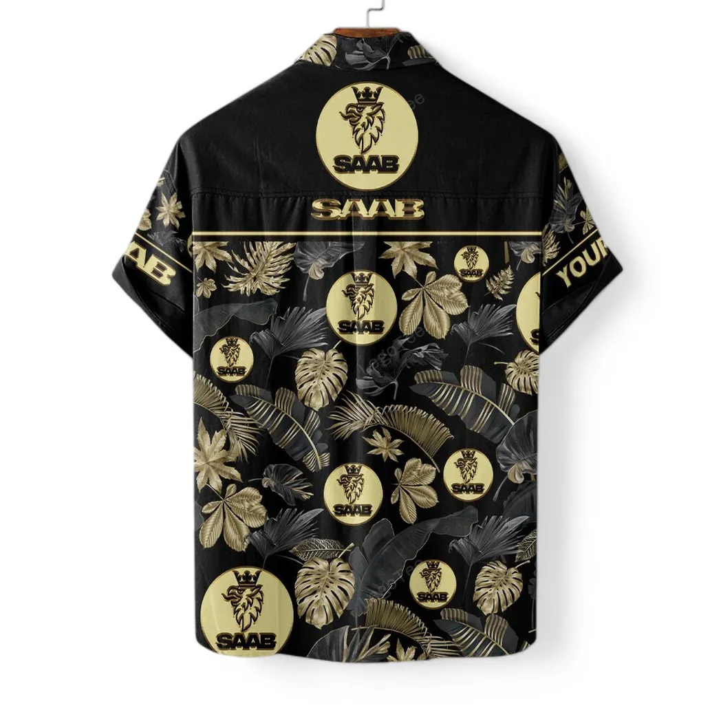 saab hawaiian shirt set for men gift for saab lovers gift for him husband boyfriend car139021125184 1 tyayr