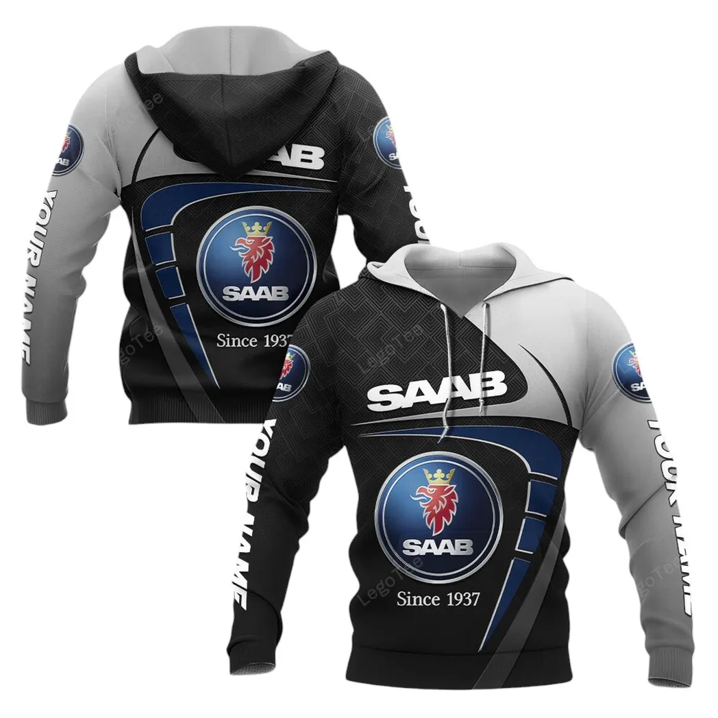 Saab Hoodie, Gift For Saab Lovers, Gift For Him, Husband, Boyfriend CAR11603032565