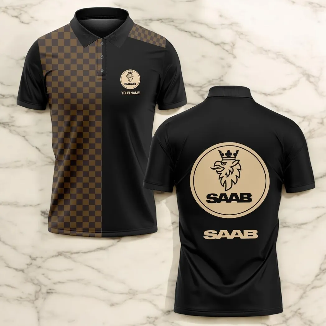 saab polo shirt lv style gift for saab lovers car176022525940 ybcan